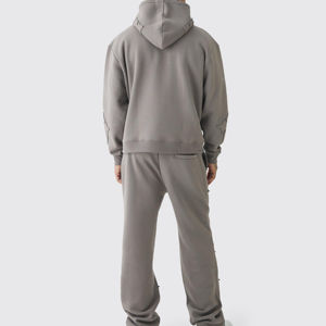 Chándal Deportivo Casual para Hombre, Corte Ajustado, Estilo Urbano, Pantalones Acampanados, Ligero y Transpirable, Gran Venta - Product Image 3