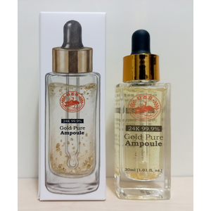 Suero en Ampolla de Oro 24K OEM, Hidratante y Antienvejecimiento, Cuidado de la Piel Coreano, Marca Privada, Duradero, 30ml - Product Image 2