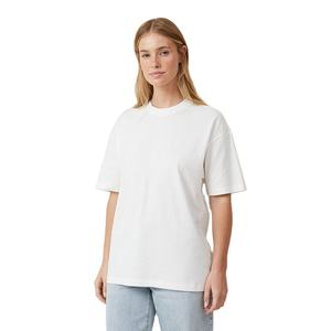 Camisetas de Verano para Mujer, Talla Grande, Personalizadas, OEM, Hombros Caídos, Precio de Fábrica al por Mayor, Manga Corta, Estilo Oversize - Product Image 1