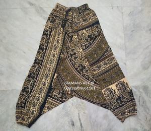 Sarouel en coton imprimé pyjama sarouel pyjama en coton pyjama indien pyjama imprimé femme pyjama en coton de couleur unie - Product Image 4