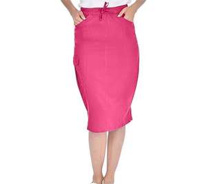 Medical Clinic Nurse Doctor <b>Elastic</b> Waist Side Pockets Scrub <b>Skirt</b> High Quality Nursing Scrub <b>Skirt</b> for Women New Style - Product Image 3