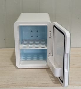 Mini Refrigerador <span class=keywords><strong>de</strong></span> 4L con Luz <span class=keywords><strong>de</strong></span> Respiración, Luz Colorida, <span class=keywords><strong>para</strong></span> Cosméticos, Bebidas, Frutas, Dormitorio Estudiantil, Descongelación Automática, PP - Product Image 5