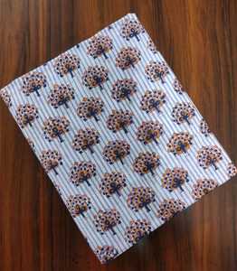 Tissu en coton indien fait main en gros, tissu imprimé à la main Sanganeri de Jaipur, matière première pour la confection de vêtements - Product Image 4