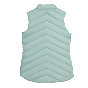 Chaleco de plumón para mujer, sin mangas, cálido para invierno, de nailon, transpirable, utilitario, para equitación, personalizado, talla grande - Product Image 2