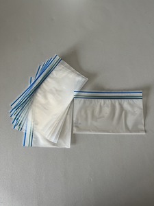 Double Zipper Reclosable LDPE <b>Packaging</b> <b>Bags</b> for Chemical Aerosol & Petrol Use Gravure Printed Clear Resealable - Product Image 3