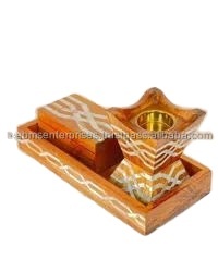 ชุดถาดใส่เครื่องหอมไม้ฝังลาย พร้อมฝาอะคริลิค ขายดีอันดับต้นๆ สำหรับเทศกาลอีดและรอมฎอน ปี 2026 - Product Image 3