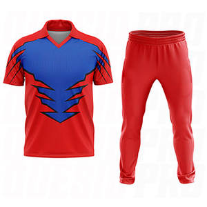 Maillot de cricket personnalisé, design d'uniforme d'équipe, prix bas, nouvel uniforme de cricket sublimé, qualité supérieure, respirant - Product Image 2