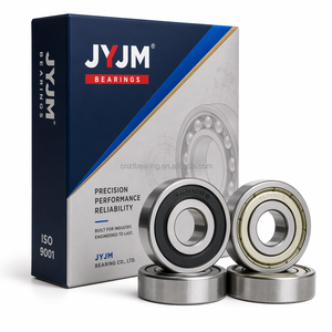 Roulement à billes à gorge profonde JYJM 6204 20x47x14mm pour moteur électrique, boîte de vitesses, pompe GCr15 ZZ 2RS OEM - Product Image 3