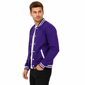 Custom Embroidered Varsity <b>Jacket</b> With Chenille Patches And Leather Sleeves Personalized Team Logo Letterman <b>Jacket</b> <b>For</b> Schools - Product Image 3