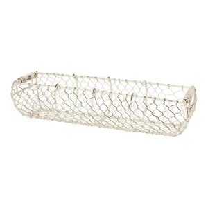 Premium Handmade Metal <b>Wire</b> <b>Basket</b> Organizer with Hooks Foldable Dishwasher Safe Multi-Purpose Luxury Home Decor - Product Image 2