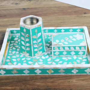 Madre de perla elegancia Mubkhar regalo religioso árabe de alta gama para Ramadán quemador de incienso Natural ecológico hecho a mano - Product Image 1