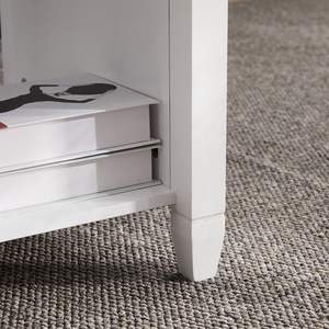 Tavolino da Caffè Moderno con Piano Sollevabile e Vano Nascosto, Arredamento Marrone e Bianco con Elegante Funzione di Sollevamento del Piano - Product Image 4