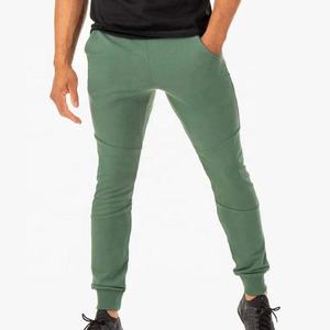 Pantalones Deportivos Verdes para Hombre, Cintura Elástica con Cordón, Bolsillos, Tejido Casual, para Otoño, Transpirables, Ajuste Medio - Product Image 5
