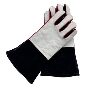 Gants de soudage TIG en cuir de vachette de qualité supérieure, résistants à la chaleur et au feu, robustes, 16 pouces, choix des soudeurs, meilleur prix, gants de sécurité - Product Image 2