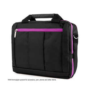 Business <b>Laptop</b> Shoulder Bag with Charging Port Multi Pocket Design Padded Protection Adjustable Crossbody Strap for Men - Product Image 4