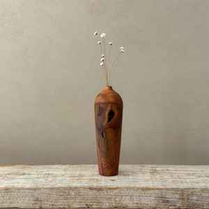 Vase en bois blanc pour la maison, cadeau et tables de mariage, finition naturelle, nouvelle arrivée, pot à fleurs fait main, décoration intérieure, table - Product Image 3