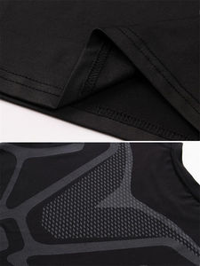 Men`s Gyms Body Building Rash Guard Quick Dry Compression Shirt Fitness Baselayer Fit Workout T Shirt Compression Shirt Men - Product Image 5