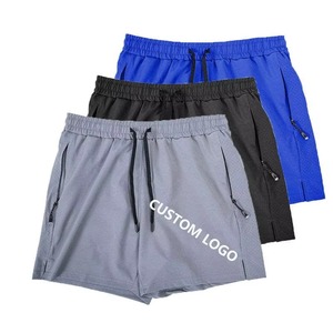 Shorts en maille personnalisés pour hommes, vente en gros, séchage rapide, respirants, pour l'été, la plage, la natation, bas de bain légers, vêtements de sport B2B - Product Image 6