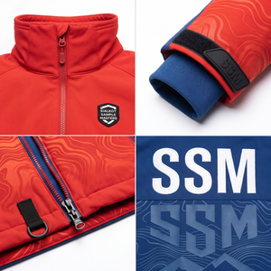Chaqueta Deportiva de Invierno Impermeable para Hombre, con Logotipo Personalizado, Chaqueta de Esquí de Poliéster Softshell con OEM - Product Image 4