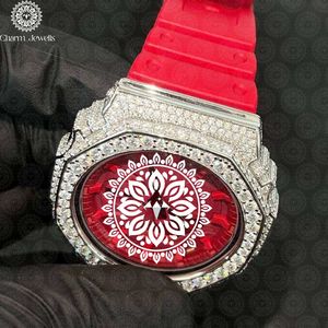 Reloj Mecánico Charm de Acero Inoxidable, Caja de 40 mm, Cristal Analógico, para Hombre, de Lujo, Resistente a Impactos, 10 Bar, Fecha Automática, Botón de Fecha - Product Image 4
