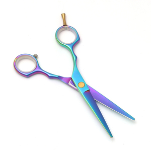 Superior Quality 6-Inch Straight Barber <b>Scissors</b> Set Thinning Stainless Steel Shears with Blunt Blade Tip Hair Cutting - Product Image 4