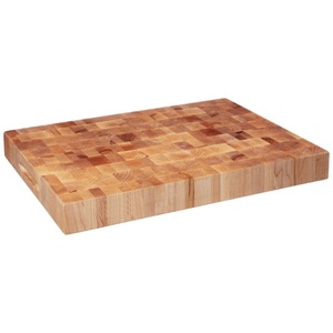 Planche à découper rectangulaire à motif écossais au design classique, en bois d'acacia massif, pour la cuisine - Product Image 2
