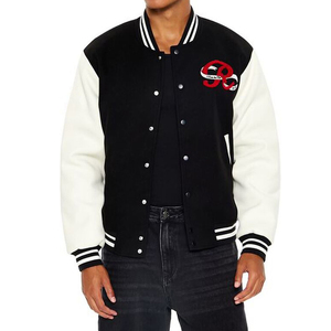 Chaquetas Varsity de Proveedores Directos de Fábrica, Personalizables en Materiales y Colores, Chaqueta Varsity para Hombre de Alta Calidad Totalmente Personalizable - Product Image 1
