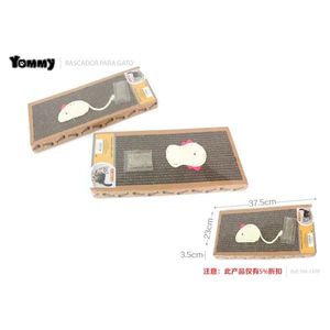 Tapis à gratter pour chat Yommy 37x19cm avec motif souris pour chats - Product Image 1