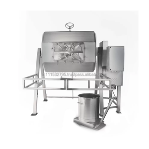 Nouveau mélangeur octogonal industriel électrique en acier inoxydable de qualité alimentaire, mélangeur à tambour, machine automatique de revêtement de film - Product Image 1