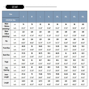 Custom Pink Distressed Vintage Sweatpants Men Graphic Print Wide Leg Joggers Casual Streetwear Loose Fit Comfortable Pants OEM - Product Image 6
