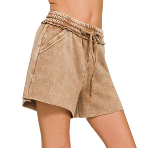 Shorts en jean délavé pour femme, shorts en jean bleu délavé, shorts en jean déchiré pour femme, shorts élégants pour femme - Product Image 5