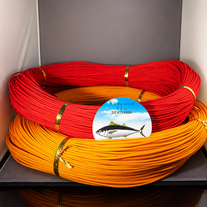 Ligne de pêche en nylon Sekiyma de Taïwan, rouge orange, haute résistance, pour la pêche au thon - Product Image 1
