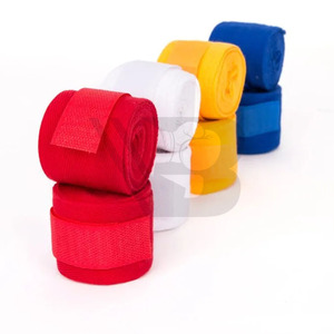 Vendas de boxeo de algodón con patrón de alta calidad, 180 pulgadas, grises, vendas de MMA transpirables, equipo de protección para manos. - Product Image 4