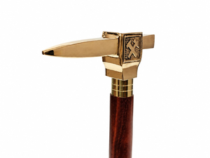 Canne de marche décorative de style marteau, vintage, pour hommes et femmes, pour la maison et l'extérieur - Product Image 2