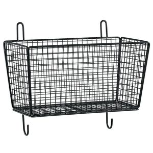 Contemporary Iron Wall Hanging <b>Basket</b> Crafted <b>For</b> Modern Homes Garden Decoration And Decorative <b>Plant</b> Organization - Product Image 1