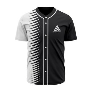 Maillots de baseball professionnels en gros, imprimés, respirants, à séchage rapide, antibactériens, grandes tailles, personnalisables, nouveau style, pour l'entraînement - Product Image 2