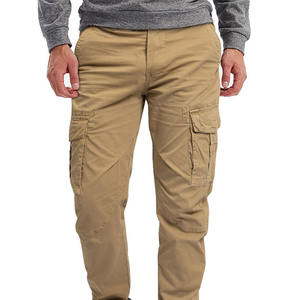 Pantalon cargo pour homme respirant et réversible 100% coton, coupe slim, confortable et décontracté - Product Image 6