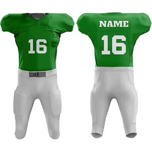 Conjunto de Camiseta y Pantalones de Fútbol Americano Transpirables Totalmente Personalizados, Uniformes de Fútbol Americano Juveniles Hechos a Medida - Product Image 3