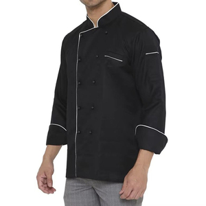 Uniforme de Chef de Lona de Poliéster y Algodón de Primera Calidad para Exportación, Fabricación Stonefield, Manga Larga, Cierre de Botones, Unisex, para Restaurante - Product Image 3