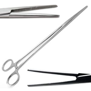 Pinces chirurgicales droites de 8 pouces, pinces hémostatiques vétérinaires, acier inoxydable, certifiées CE, Rochester Pean Hemostat - Product Image 1