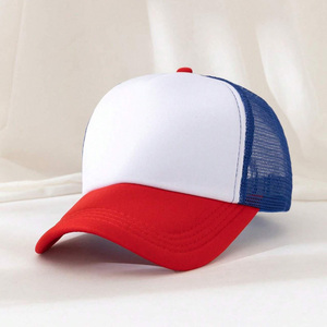 Trucker Cap Adult Mesh Back Snapback Custom Embroidery Logo Bulk Production Y2K Hip Hop Cycling Outdoor - Product Image 4