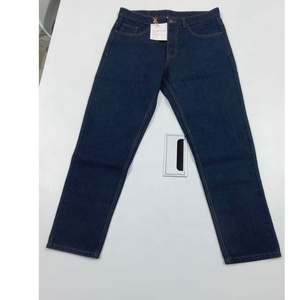 Jean cargo en denim selvedge personnalisé, style Y2K, délavé bleu clair, déchiré, coupe skinny, baggy, pour homme - Product Image 2