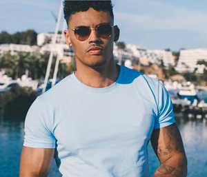 T-shirts pour hommes en gros, t-shirts pour hommes de haute qualité 100% coton, t-shirts à manches courtes - Product Image 3