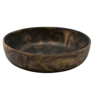 Bol de service en résine de qualité supérieure, design minimaliste fait main, durable, pour fruits, salades et soupes - Meilleur prix - Product Image 6