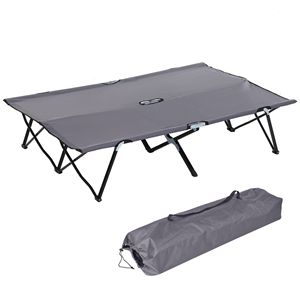 Lettino Pieghevole Portatile per 2 Persone, Extra Largo 50 Pollici, con Borsa per il Trasporto, Ideale per Spiaggia, Escursionismo e Campeggio all'Aperto - Product Image 1