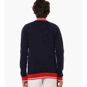 <b>Men's</b> Winter Varsity <b>Jacket</b> Woolen Fabric Eco-Friendly Breathable Windproof Thick Quick Dry Embroidered High Street Style OEM - Product Image 3