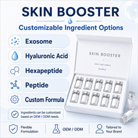 Sérum Visage Coréen aux Exosomes et Peptides pour Hydratation, Éclat et Lissage 5ml Ampoule OEM/ODM