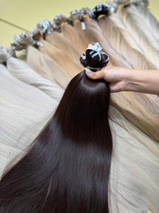 Virgin Human Hair Extensions Bulk <b>Body</b> <b>Wave</b> Super Double Drawn Ends Machine Weft Vietnamese Hair Weave - Product Image 3