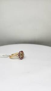 แหวนเพชรแท้ 9K ดีไซน์หรูหราสำหรับสุภาพสตรี ความบริสุทธิ์ระดับ SI สี H น้ำหนัก 0.8 กะรัต 1.5 กะรัต ชุบโรเดียม เครื่องประดับแฟชั่นสุดหรู น้ำหนักสุทธิ 3.53 กรัม - Product Image 3