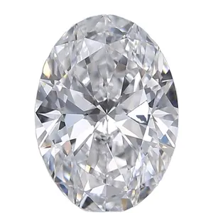 Diamante CVD Cultivado en Laboratorio, Color Blanco D, 1.50 Ct, Claridad VVS1, Venta al por Mayor, Corte Ovalado, Pulido HPHT CVD, Gemas PDM - Product Image 1